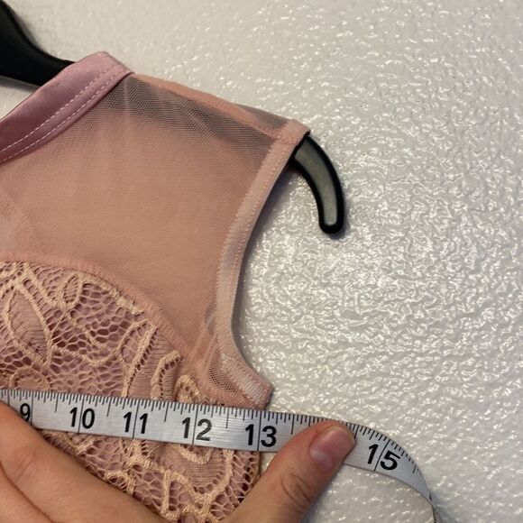 Weissman Dance costume romper pink shorts lace Let It All Go 12177 child MC - Picture 5 of 9